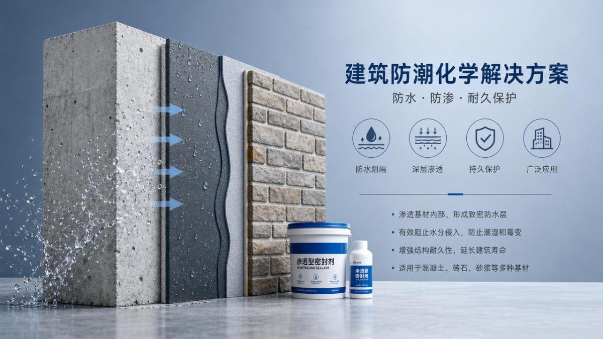 Chemical Solutions for Moisture Control in Building Materials Chemical Solutions for Moisture Control in Building Materials