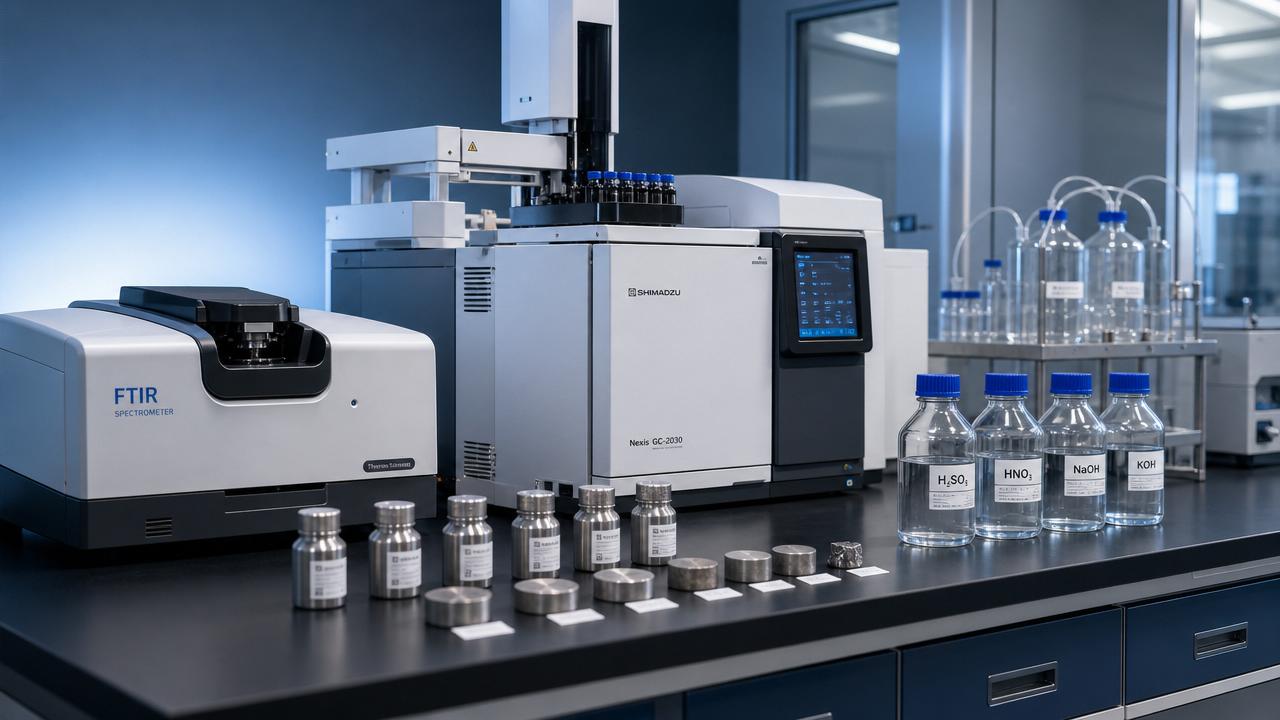 Chemical Analysis Methods Used to Verify Material Consistency Chemical Analysis Methods Used to Verify Material Consistency