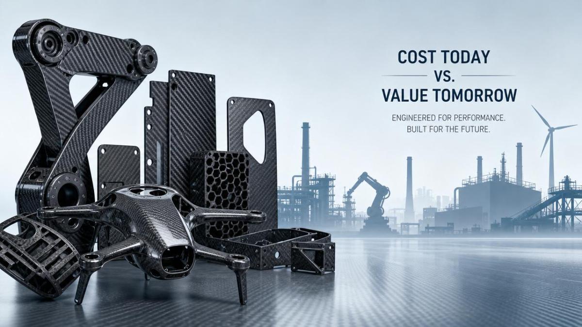 Carbon Fiber Composites for Lightweight Equipment: Cost vs Value Carbon Fiber Composites for Lightweight Equipment: Cost vs Value