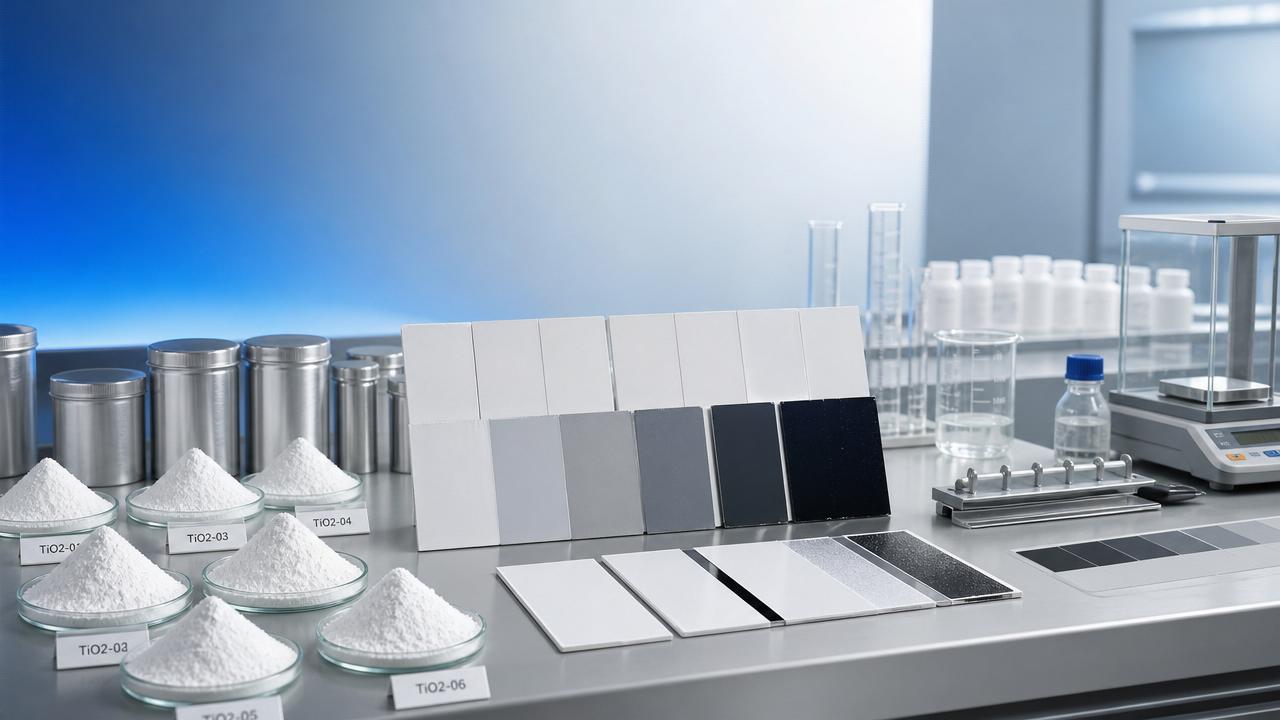 Titanium Dioxide Grades Compared for Coating Opacity and Cost Control Titanium Dioxide Grades Compared for Coating Opacity and Cost Control