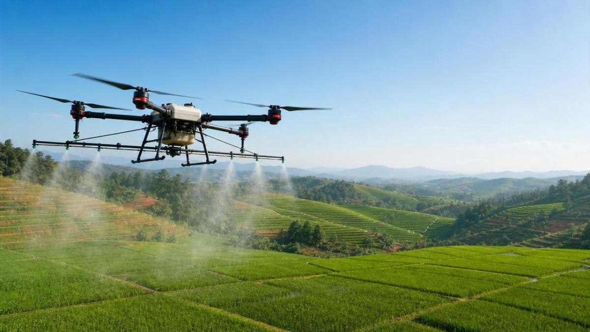 Agricultural Drones for Crop Spraying: What Affects Real Efficiency Agricultural Drones for Crop Spraying: What Affects Real Efficiency