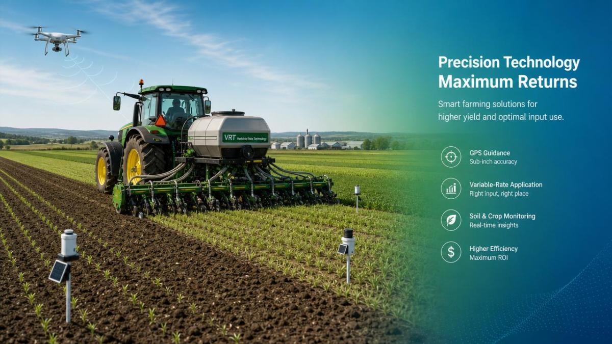 Precision Farming Tech That Pays Off Faster on Mid-Size Farms Precision Farming Tech That Pays Off Faster on Mid-Size Farms