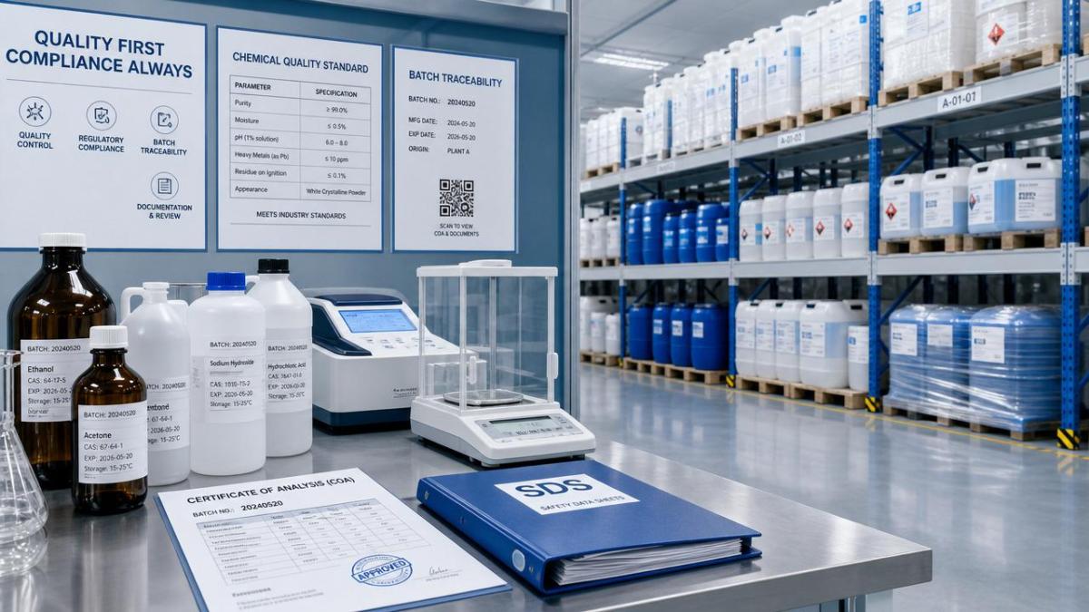 Chemical Quality Standards for USA Manufacturers: What to Check First