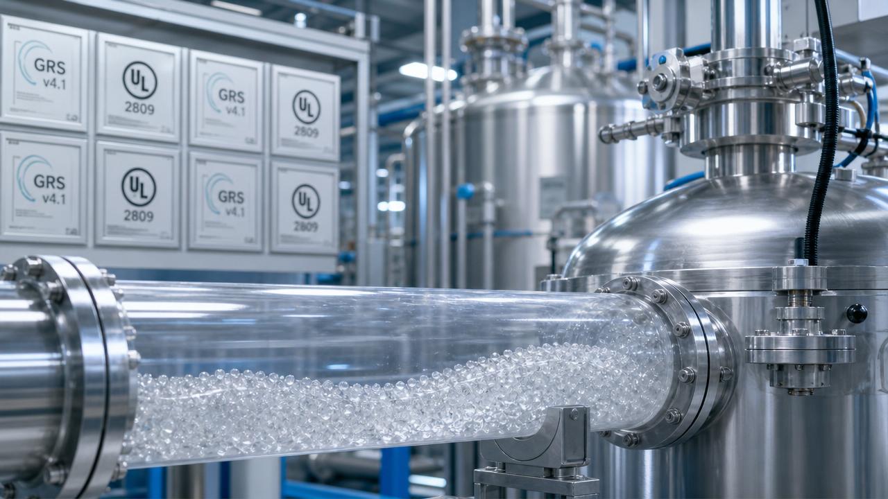 World’s First Eco-Polymers PETG Closed-Loop Line Starts Production