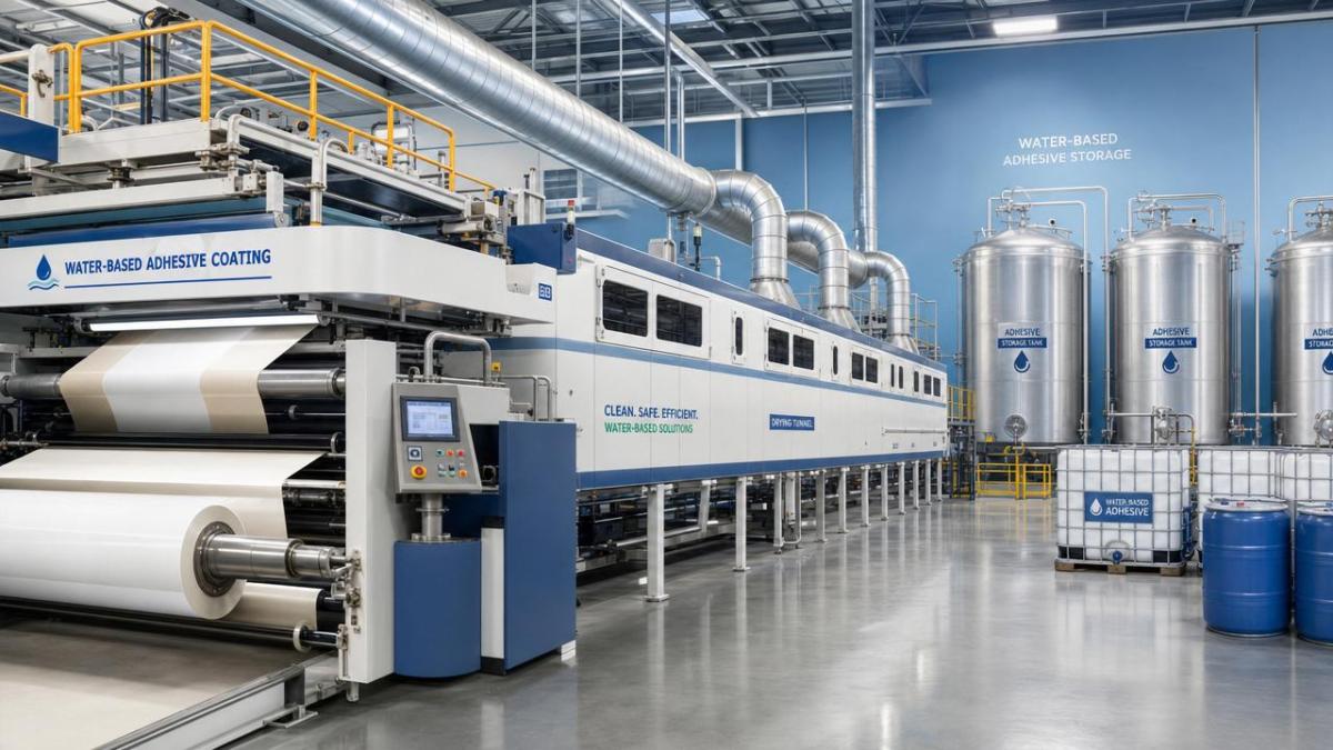 Water Based Adhesives vs Solvent Systems: What Changes on the Production Line