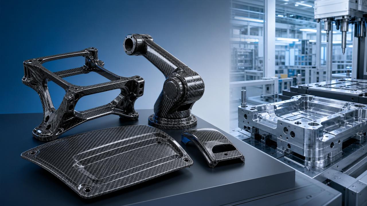 Carbon Fiber Composites for Lightweight Parts