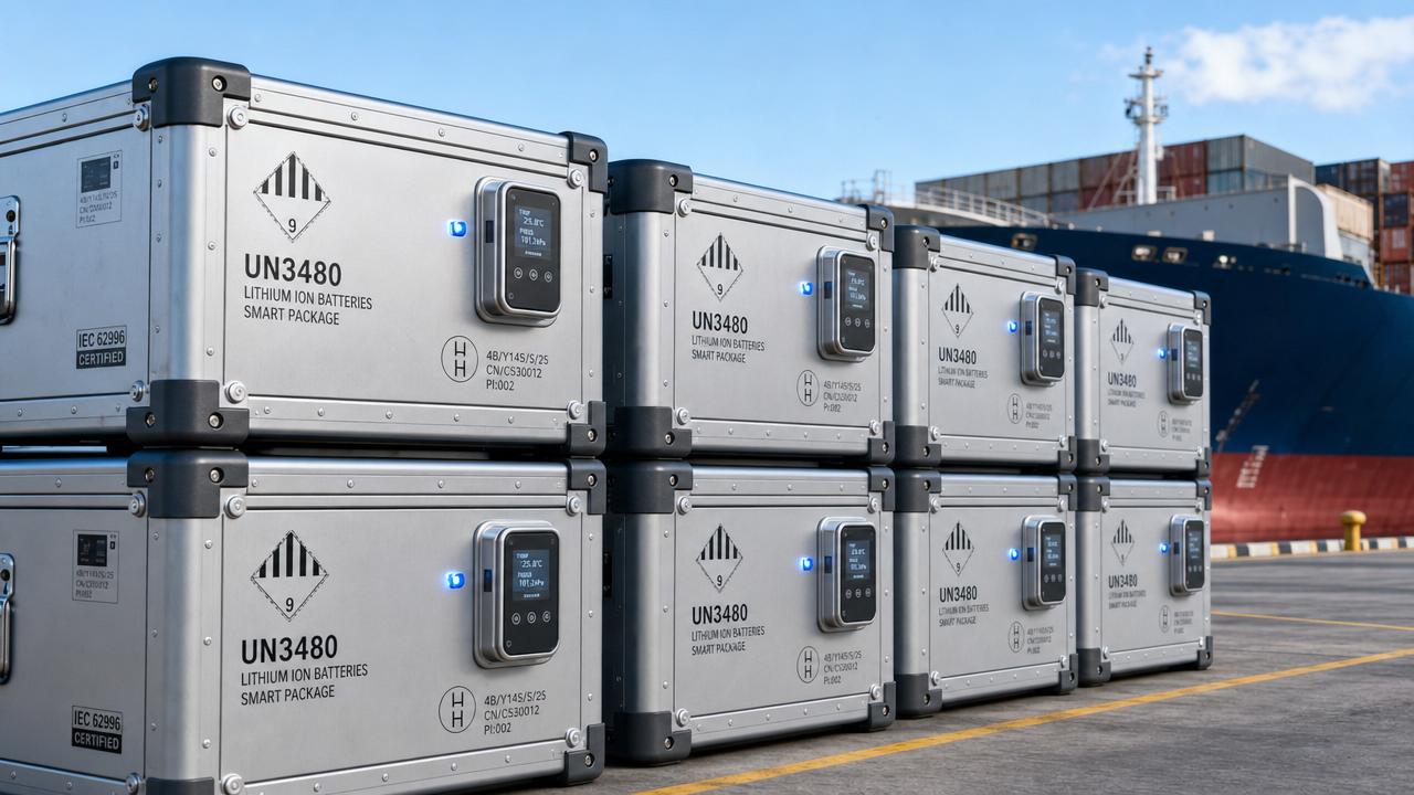 IMO Enforces Real-Time Temp-Pressure Sensors for UN3480 Lithium Cells