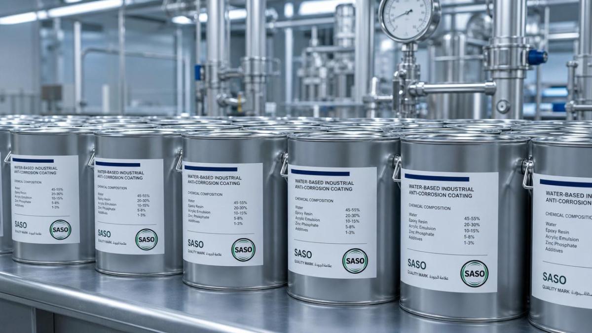 SASO Revokes VOC Exemption for Water-Based Industrial Coatings in Saudi Arabia
