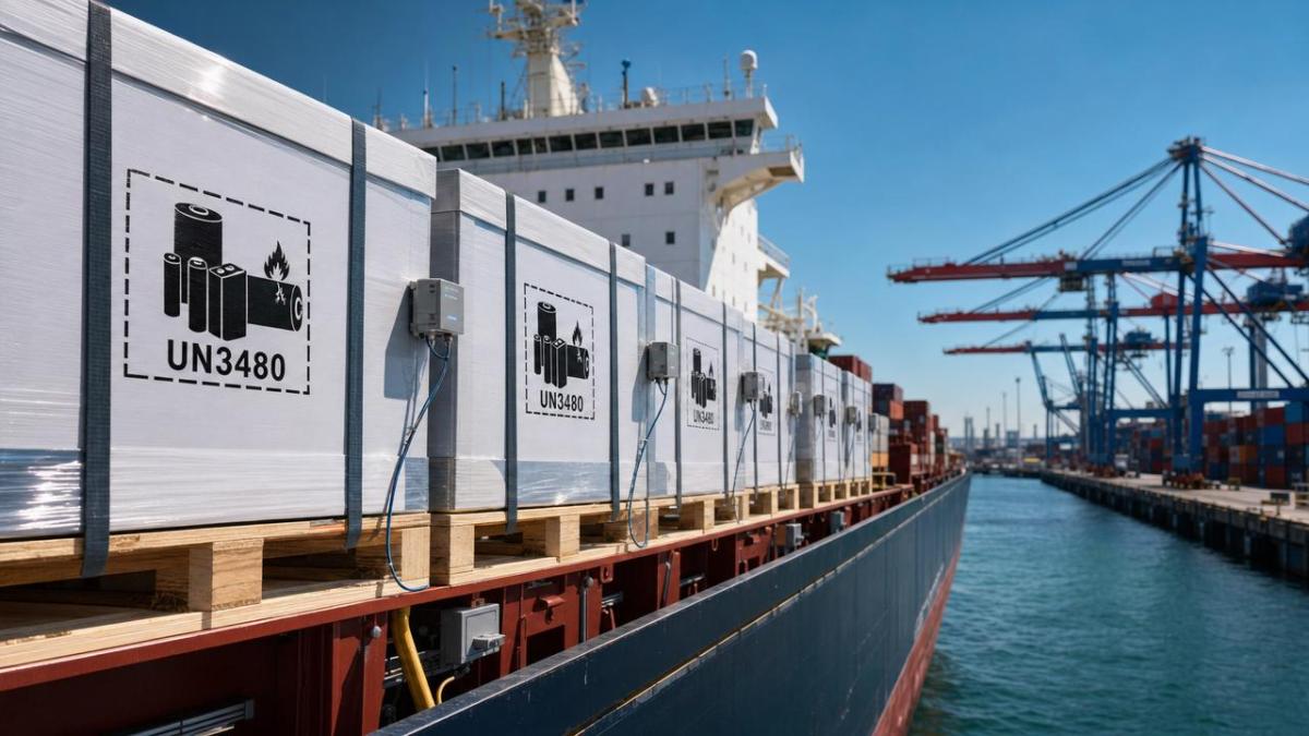 IMO New Rule Effective May 8: UN3480 Lithium Cells Require Real-Time Temp|Pressure Sensors for Sea Transport