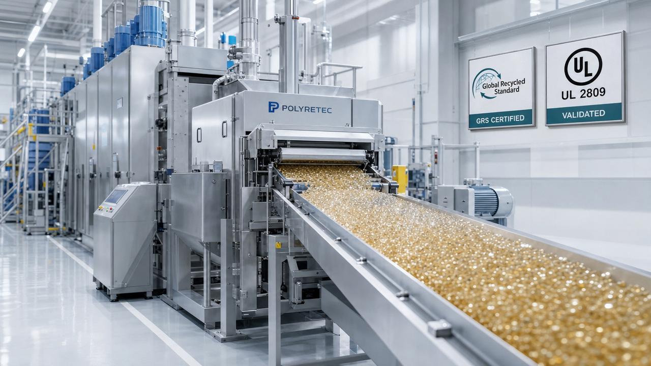 World's First Eco-Polymers Closed-Loop Recycling Line Starts Production