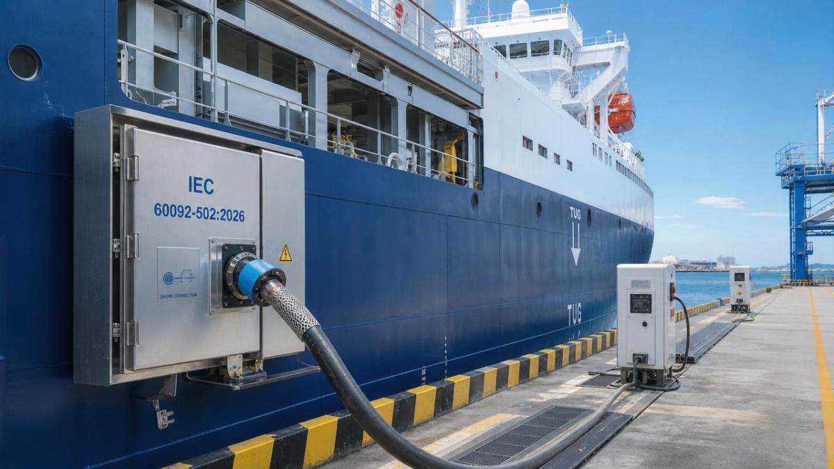 IMO Adopts New Shore Power Standard for Marine Electric Machinery