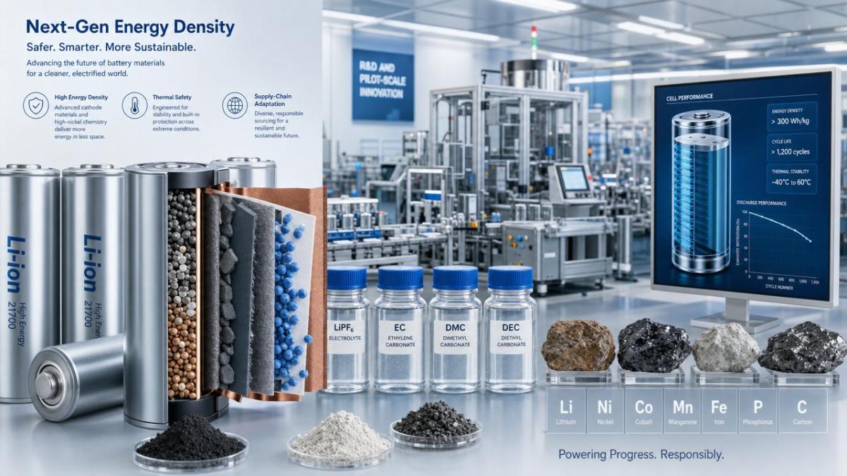 Chemical Technology Trends Shaping Better Battery Materials