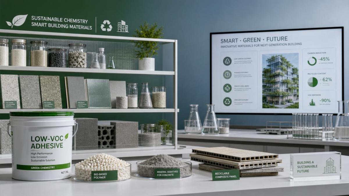 Chemical Trends in Green Building Materials to Watch