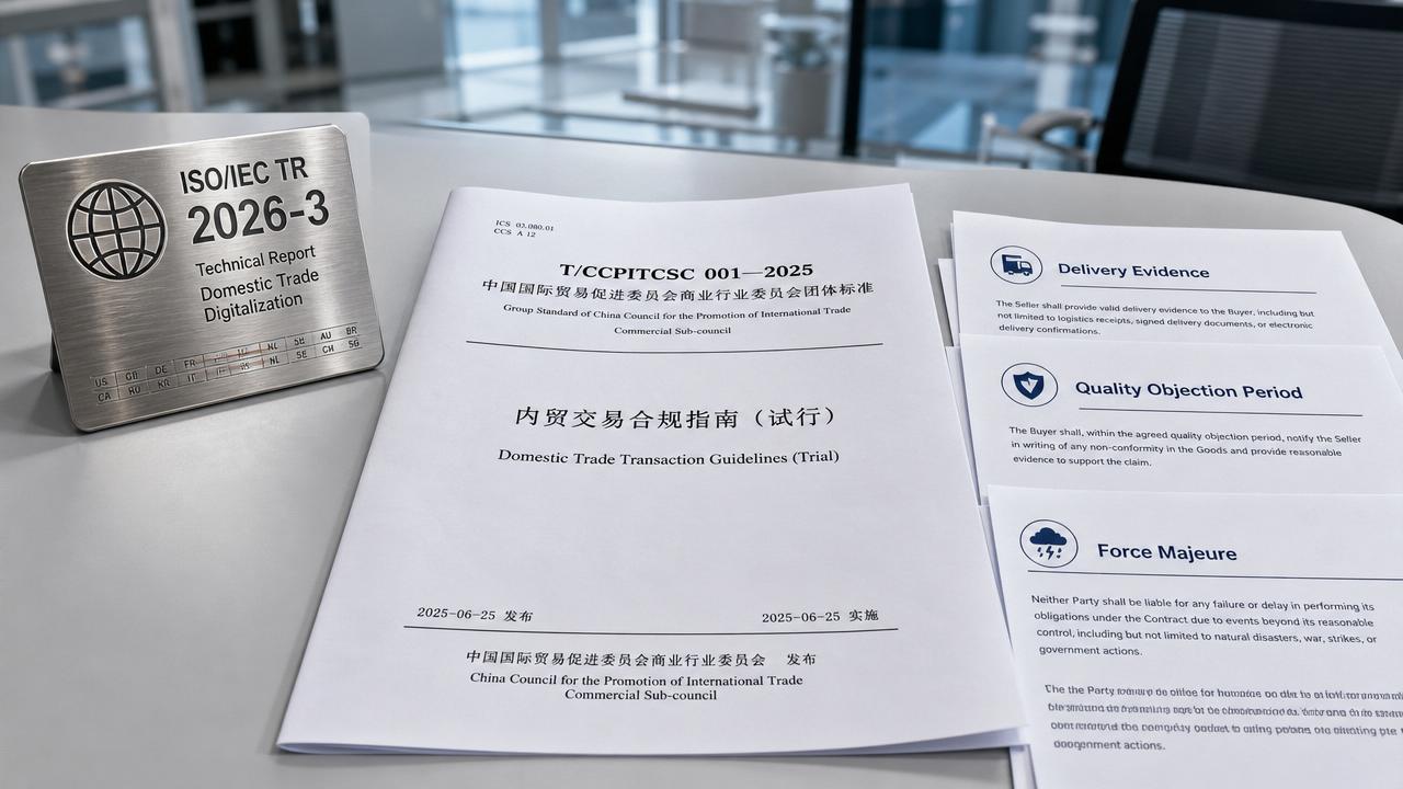 Domestic Trade Transaction Guidelines (Trial) Released Domestic Trade Transaction Guidelines (Trial) Released
