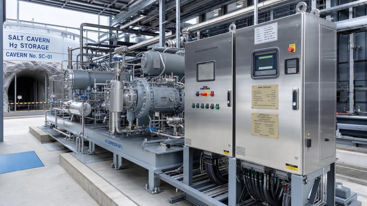 Salt-Cavity Hydrogen Storage Breakthrough Boosts China's Equipment Exports