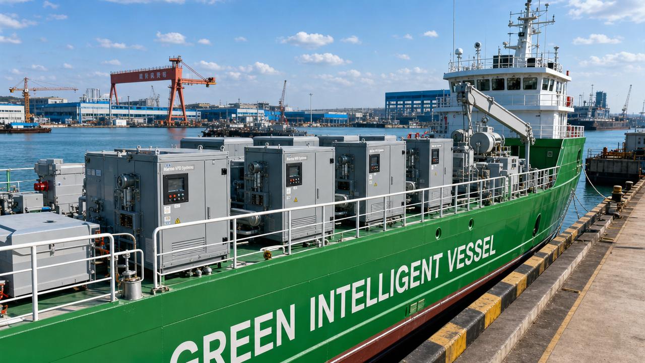 China's Shipbuilding New Orders Up 195.2%: Export Window Widens for Marine VFD Systems