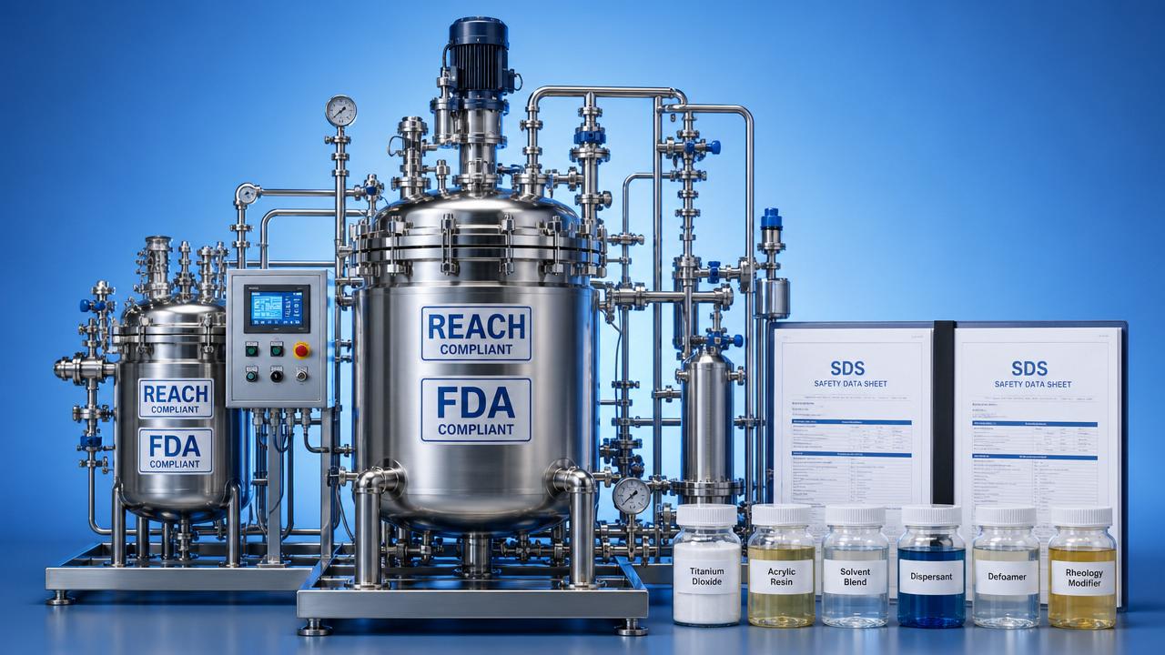 Industrial coatings formulations are changing faster than compliance documentation can keep up