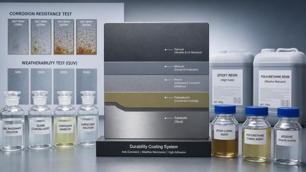 Chemical Solutions for Industrial Coatings: What Improves Durability?