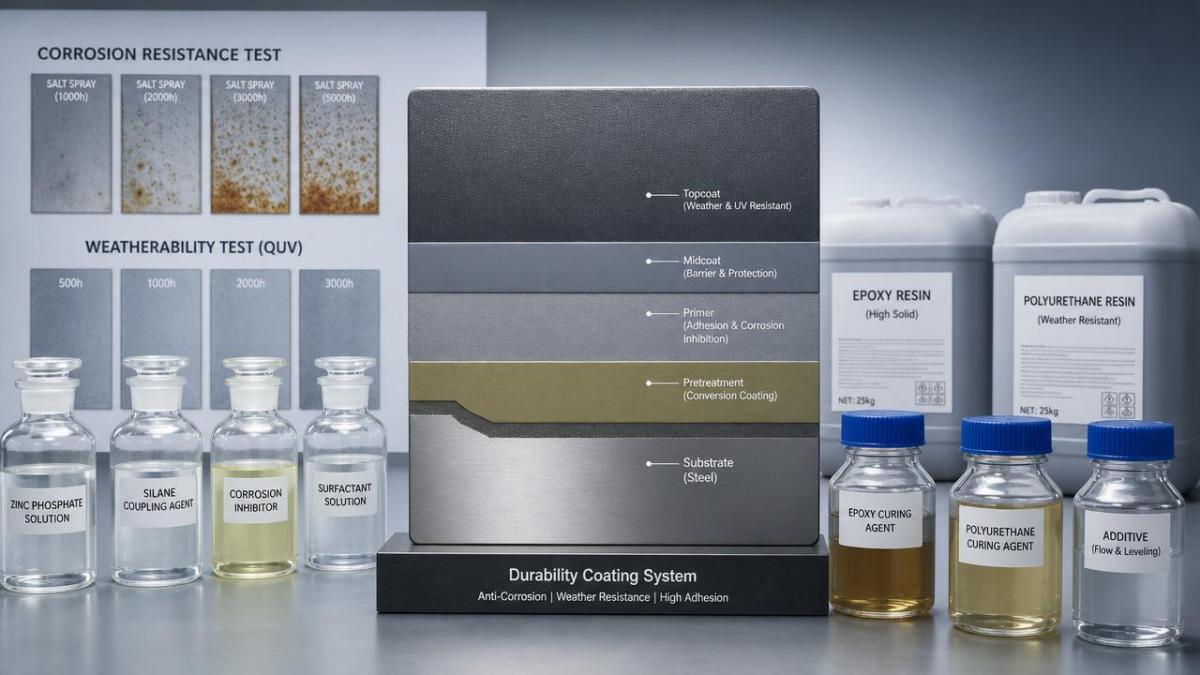 Chemical Solutions for Industrial Coatings: What Improves Durability? Chemical Solutions for Industrial Coatings: What Improves Durability?