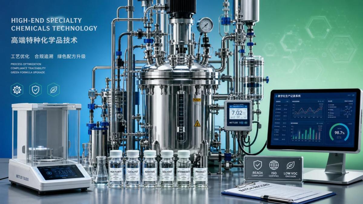 Chemical Technology in Specialty Chemicals: 2026 Upgrade Priorities Chemical Technology in Specialty Chemicals: 2026 Upgrade Priorities