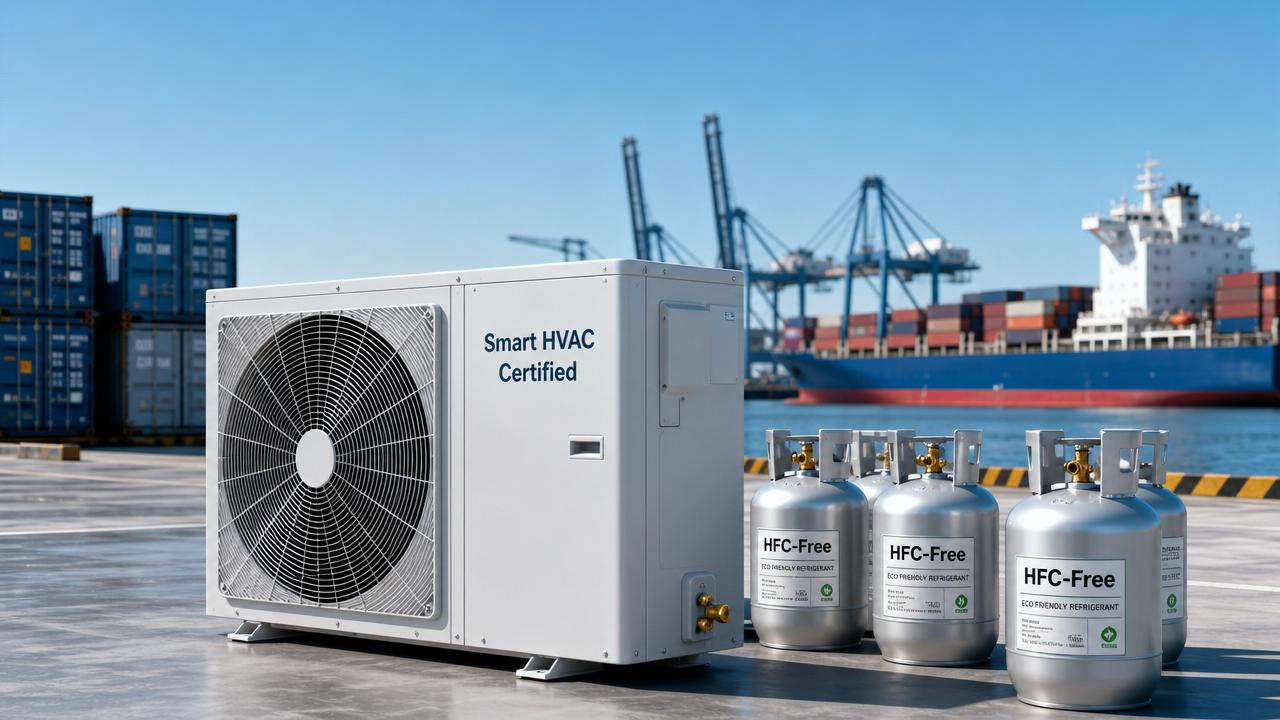 科威特全面禁止氢氯氟烃类制冷剂空调进口,Smart HVAC出口转向加速 科威特全面禁止氢氯氟烃类制冷剂空调进口,Smart HVAC出口转向加速