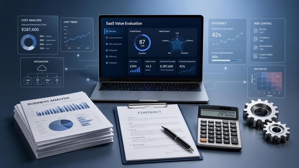 B2B SaaS Solutions: How to Judge ROI Before Signing a Contract B2B SaaS Solutions: How to Judge ROI Before Signing a Contract