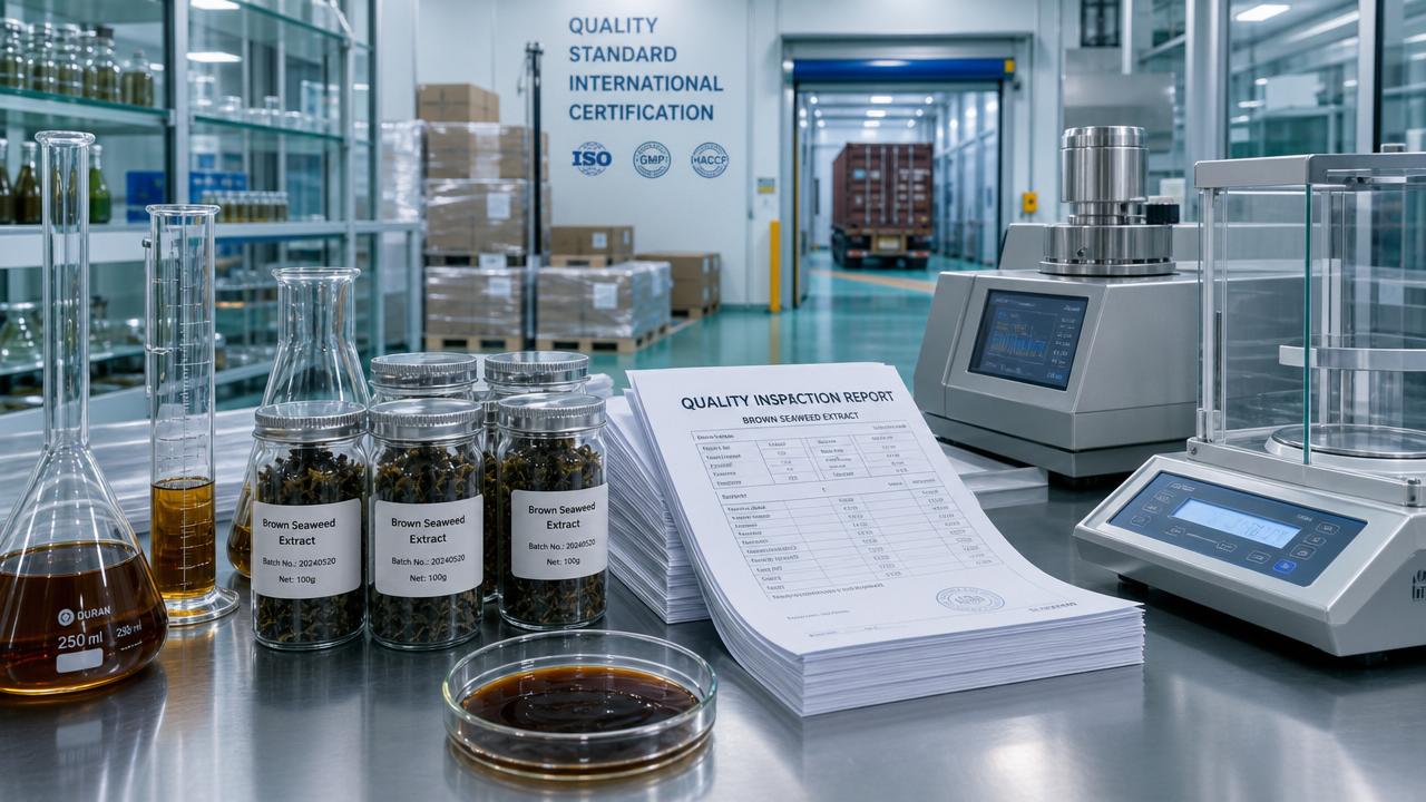 Fucoidan DIS Draft Sets New Quality Reference for Exports