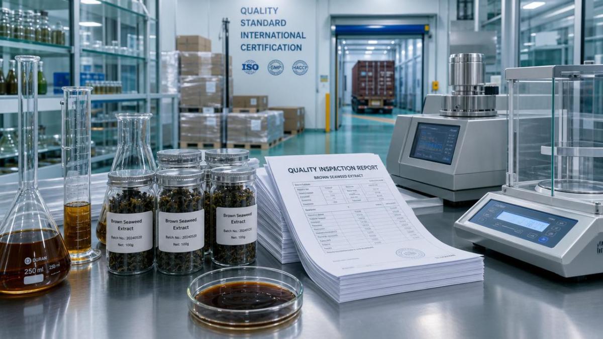 Fucoidan DIS Draft Sets New Quality Reference for Exports
