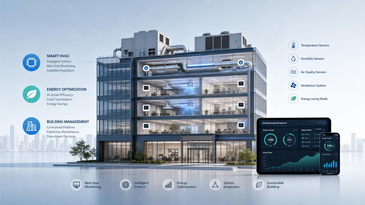 Smart HVAC Systems: 7 Ways to Cut Building Energy Waste
