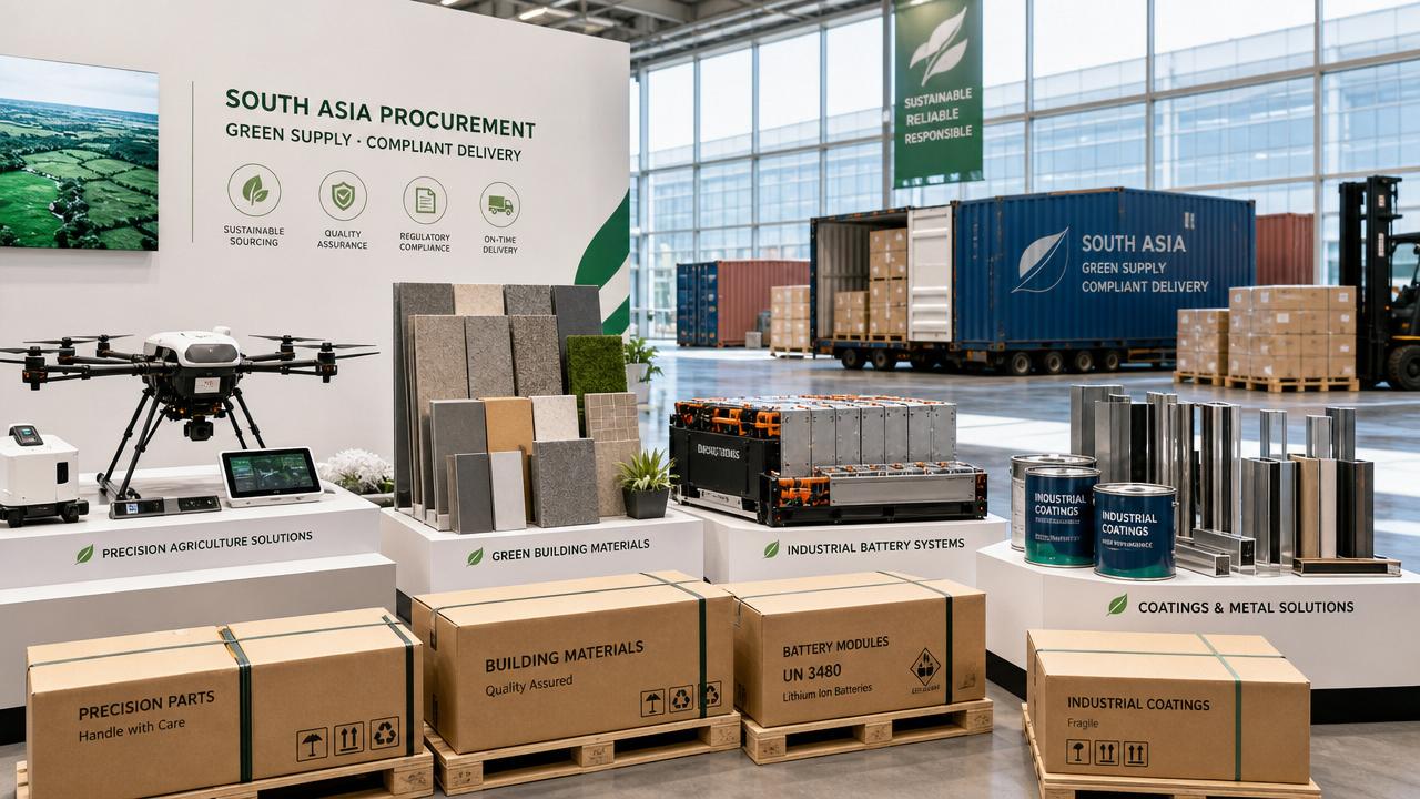 South Asia Procurement Opens Smart Agri and Green Materials Bids South Asia Procurement Opens Smart Agri and Green Materials Bids
