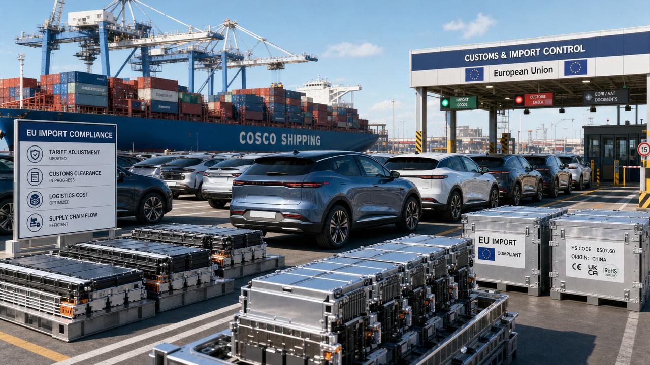 EU Sets 18.8%–35.3% Duties on Chinese EVs