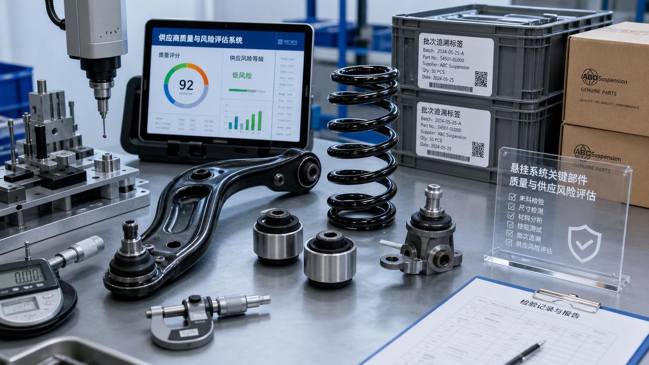 How to Evaluate a Suspension Parts Manufacturer for Quality and Supply Risk How to Evaluate a Suspension Parts Manufacturer for Quality and Supply Risk