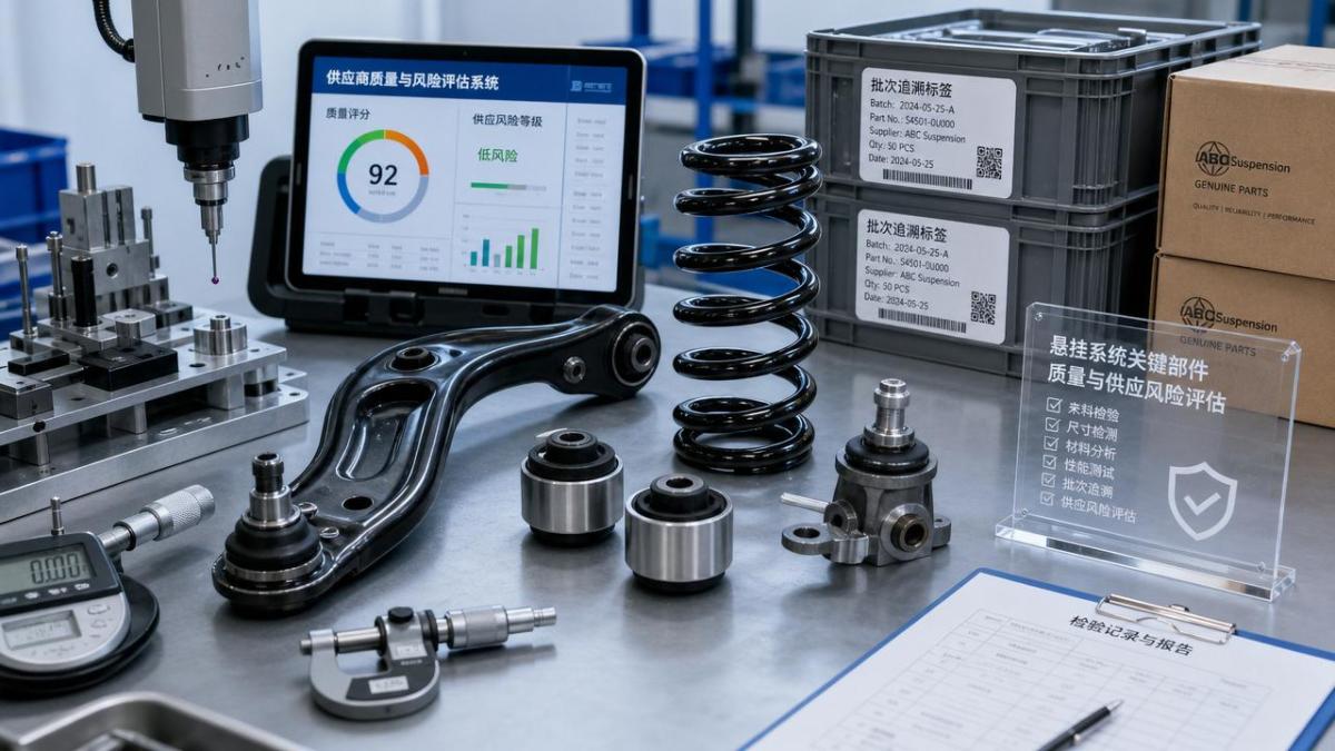 How to Evaluate a Suspension Parts Manufacturer for Quality and Supply Risk How to Evaluate a Suspension Parts Manufacturer for Quality and Supply Risk