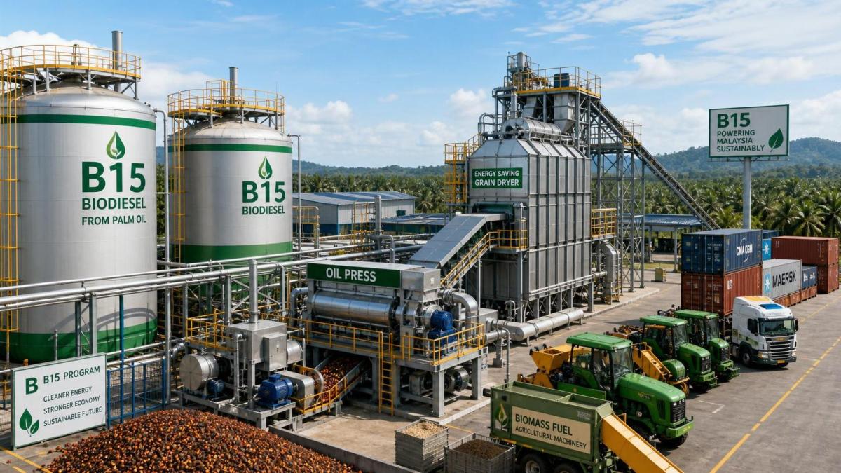 Malaysia Expands B15 Supply, Lifting Equipment Demand Malaysia Expands B15 Supply, Lifting Equipment Demand