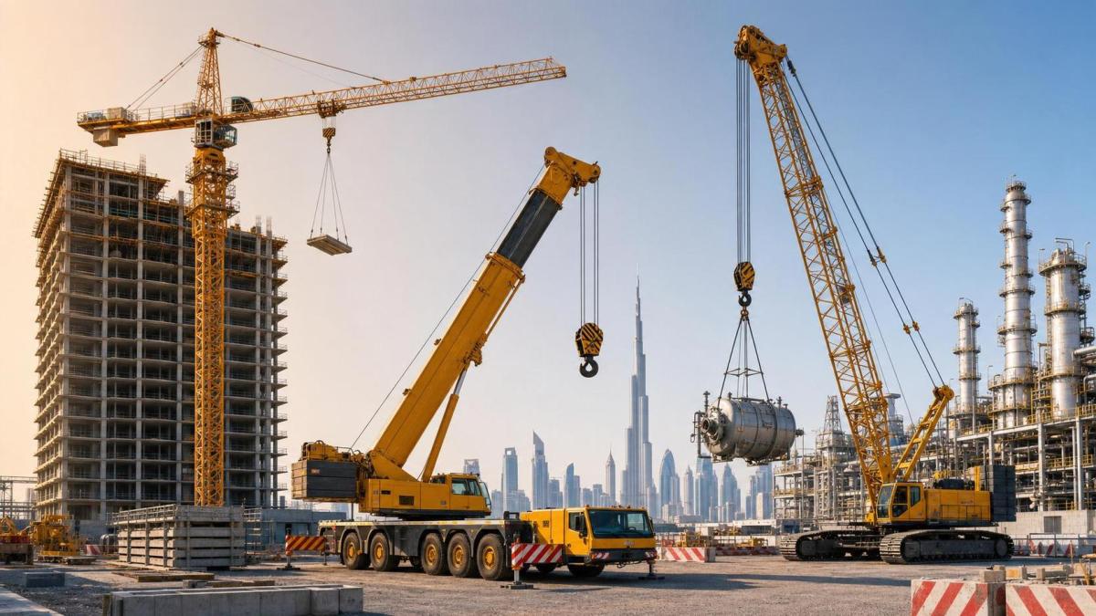 How to Compare Construction Cranes in the UAE for Project Fit How to Compare Construction Cranes in the UAE for Project Fit