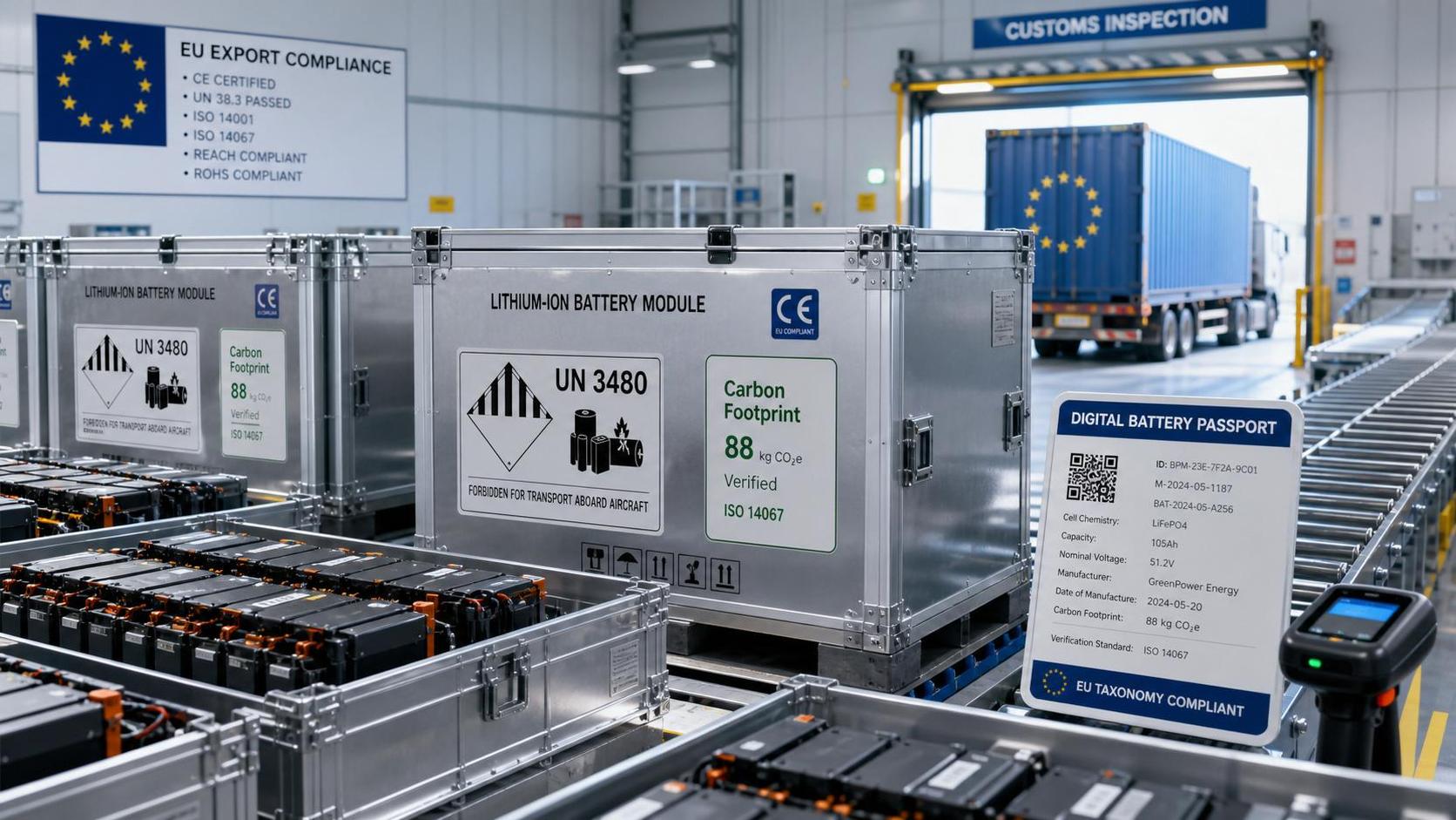 EU Rule Requires Battery Carbon Footprint Certification by Aug. 18 EU Rule Requires Battery Carbon Footprint Certification by Aug. 18