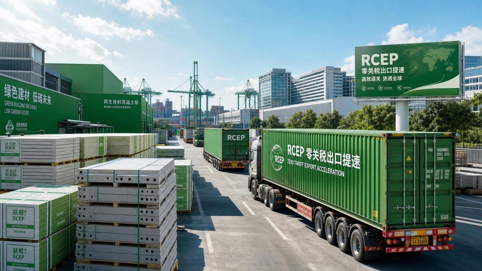 RCEP Rule Upgrade Speeds Zero-Tariff Exports for Green Building Materials RCEP Rule Upgrade Speeds Zero-Tariff Exports for Green Building Materials