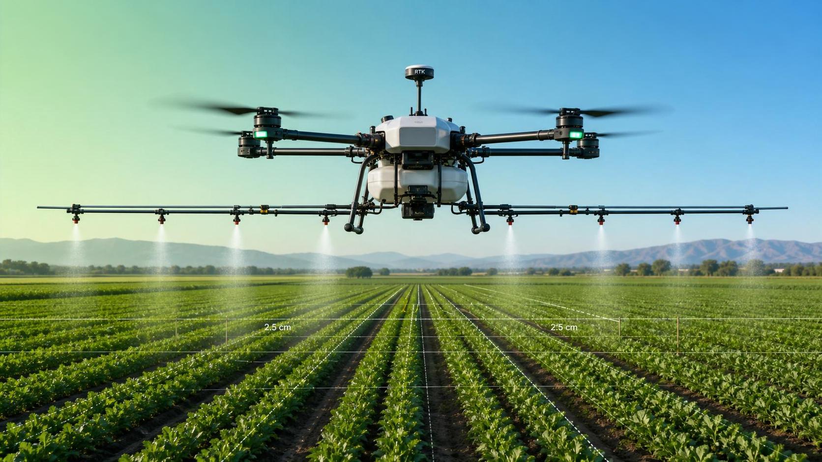 RTK Agricultural Drones: When Centimeter Accuracy Improves Field Results
