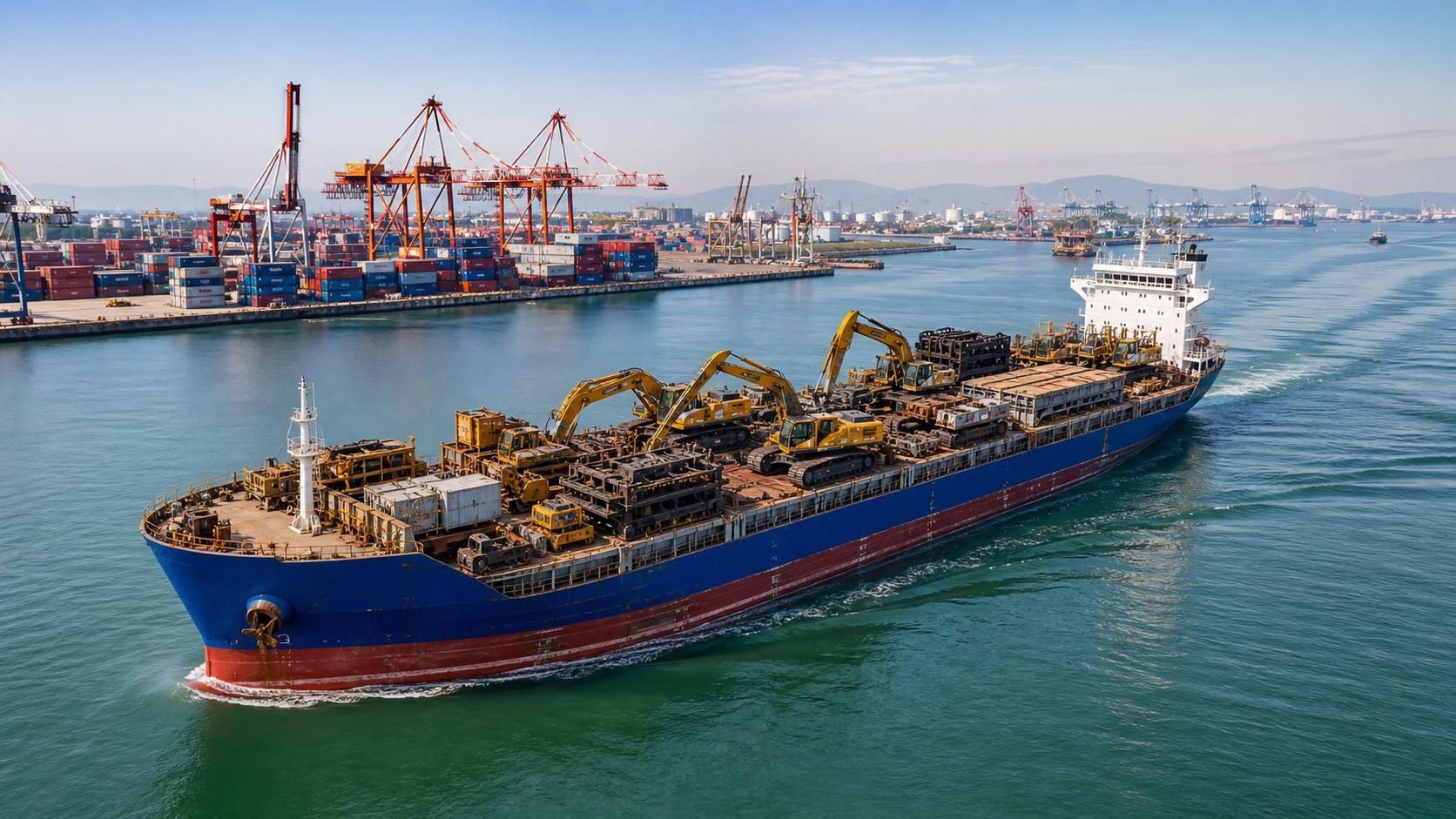 Suez Transit Surcharge Raises Heavy Machinery Shipping Pressure
