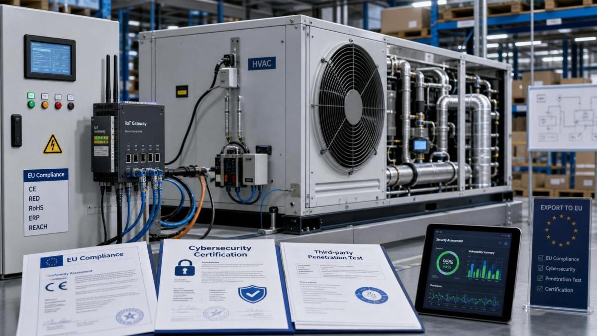 EN 15232-2:2026 Takes Effect, Adding IoT Security for Smart HVAC Exports