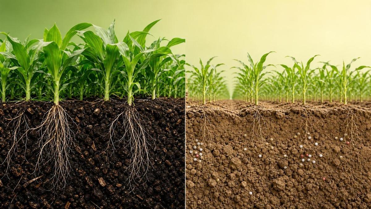 Organic Fertilizers vs Synthetic Inputs: What Changes Yield and Soil ROI