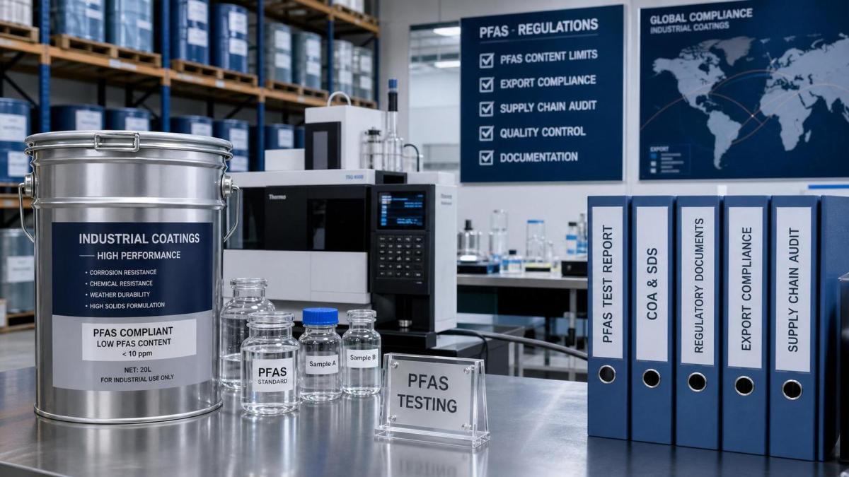 EU Draft Targets 50 ppb PFAS Limit in Industrial Coatings