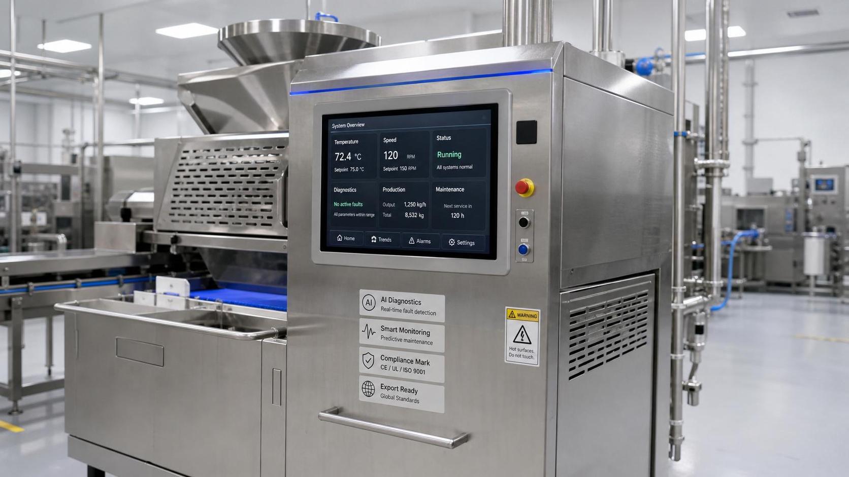 Brazil Requires Portuguese AI Labels on Food Machines