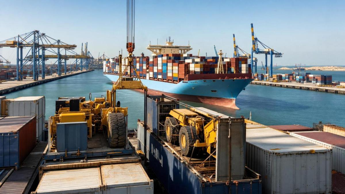 Suez Canal Adds SEF on Heavy Machinery Containers