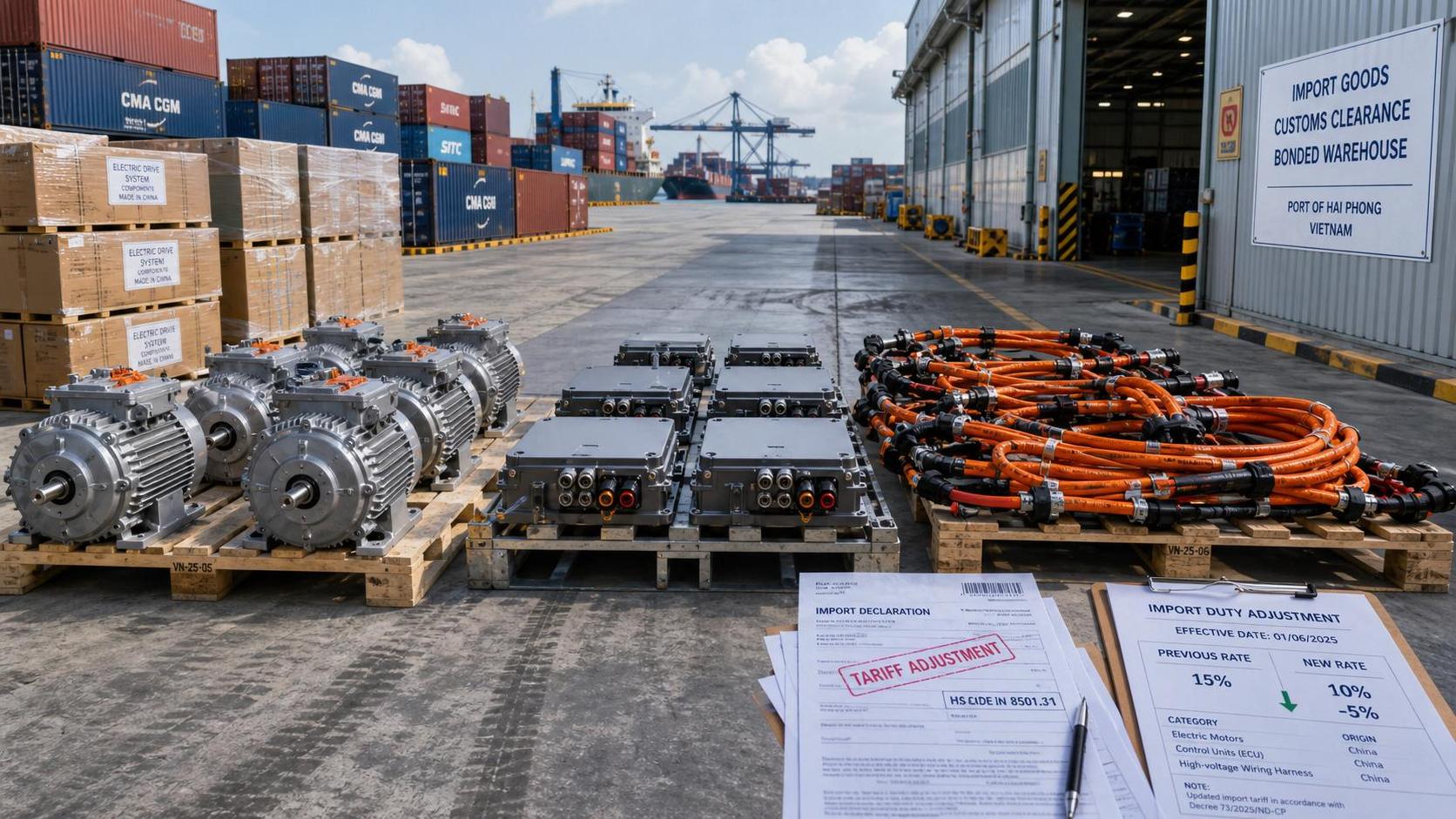 Vietnam Raises Duty on Key Off-Road EV Parts to 12% Vietnam Raises Duty on Key Off-Road EV Parts to 12%
