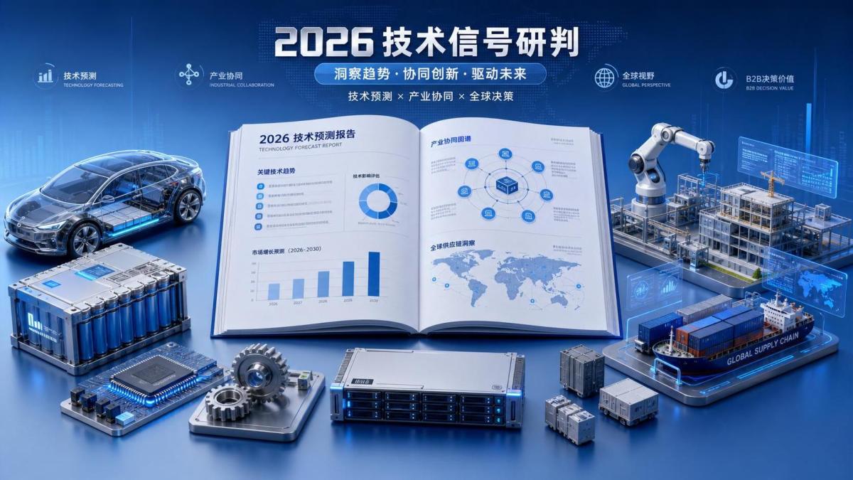 Technology Forecasting Reports: What Signals Matter Most in 2026 Technology Forecasting Reports: What Signals Matter Most in 2026