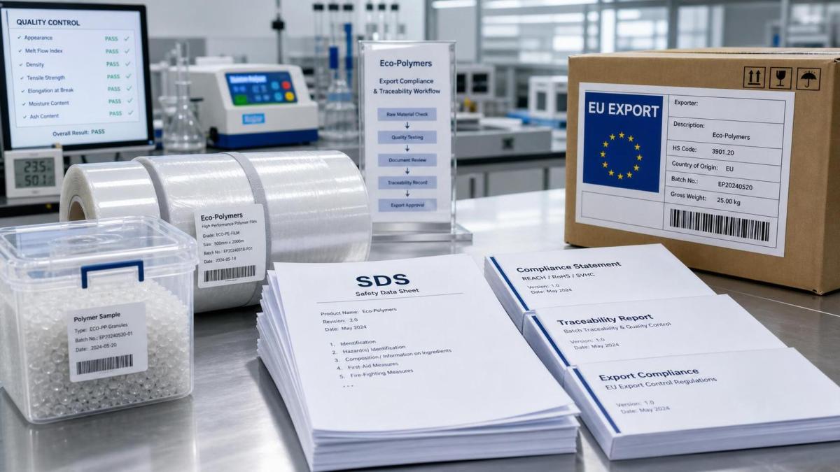 EU REACH Adds 12 SVHCs, Updating Eco-Polymers Export Declarations