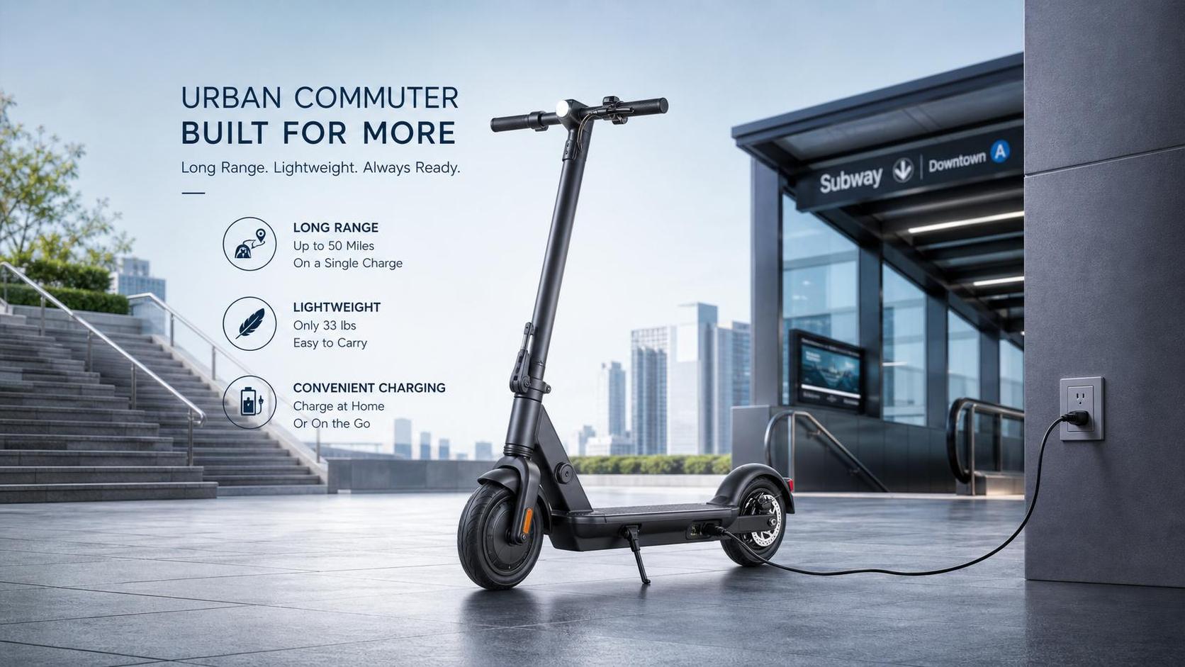How to Choose Electric Scooters for Urban Commuting by Range, Weight, and Charging Time