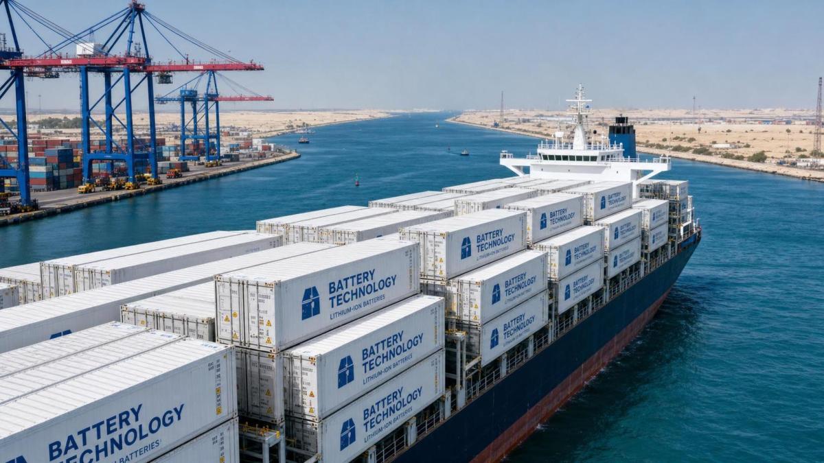 Red Sea Delays Push Battery Tech Export Costs Up 18% Red Sea Delays Push Battery Tech Export Costs Up 18%