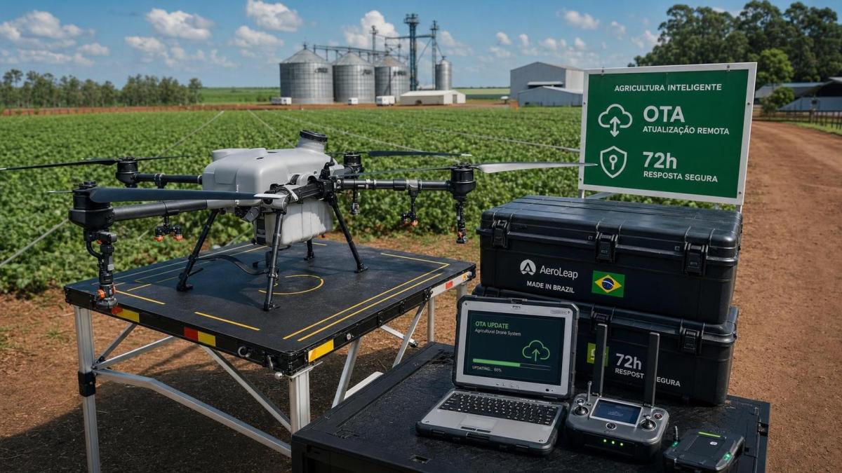 Brazil Requires OTA Updates for Registered Agri-Drones Brazil Requires OTA Updates for Registered Agri-Drones